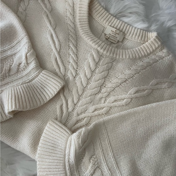 KATE SPADE OFF WHITE SWEATER SIZE XS/S - Picture 14 of 16